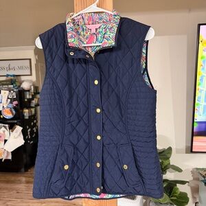 Lilly Pulitzer Vibrant Quilted Vest